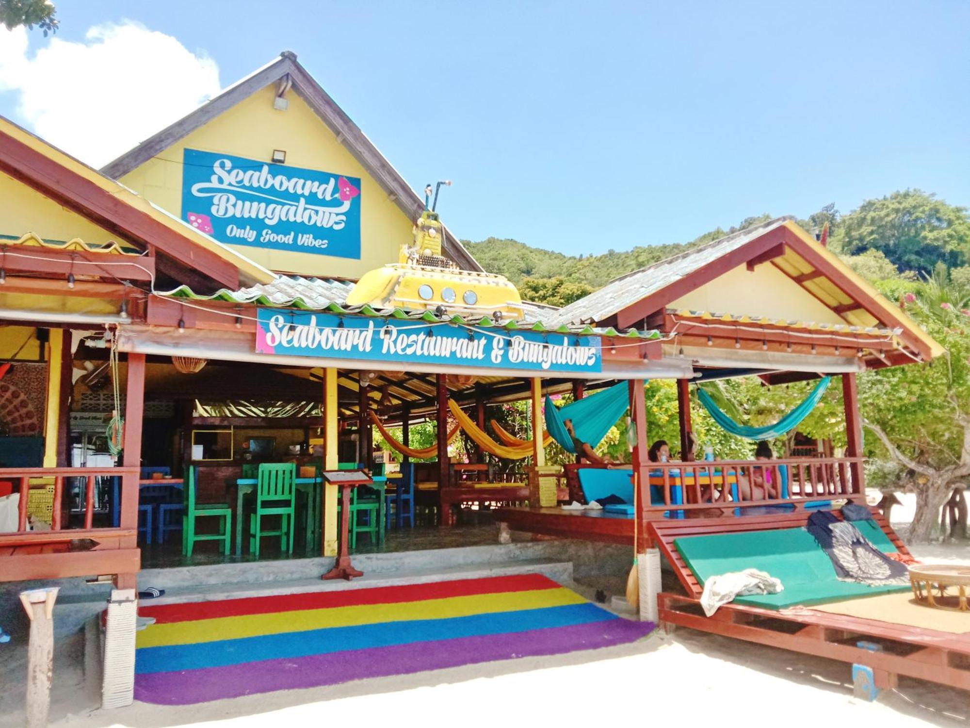 Seaboard Bungalow Haad Yao Esterno foto
