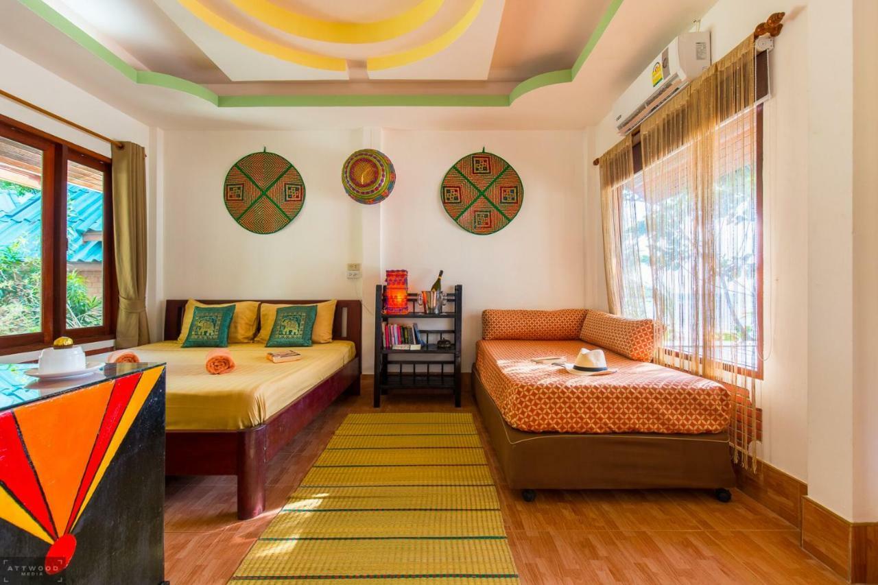 Seaboard Bungalow Haad Yao Esterno foto